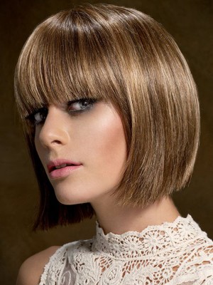 Bob Capless Straight Synthetic Wig