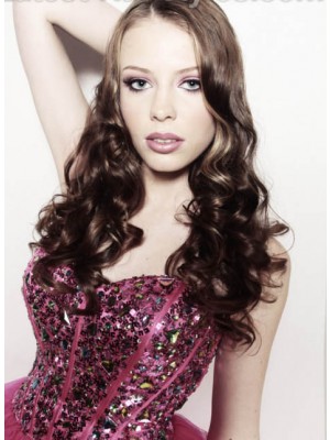 Long Length Wavy Lace Front Synthetic Wig
