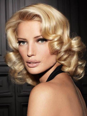 Medium Wavy Full Lace Synthetic Wig