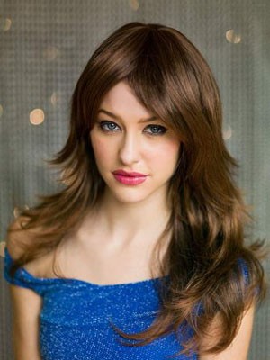 Straight Long Capless Synthetic Wig