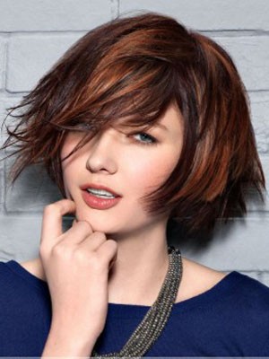 Synthetic Delicate Straight Capless Wig