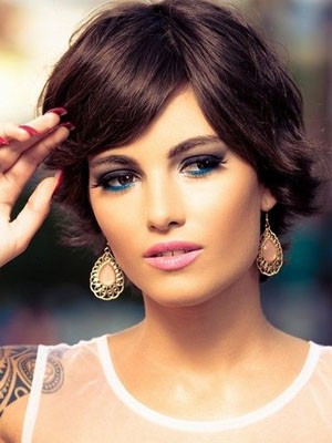 Synthetic Diaphanous Straight Capless Wig