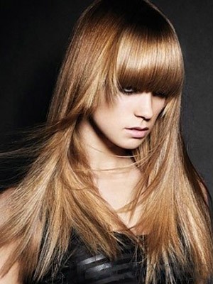 Ravishing Straight Lace Front Synthetic Wig