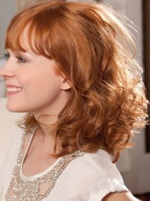 Enthralling Wavy Capless Synthetic Wig