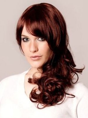 Diaphanous Wavy Capless Synthetic Wig