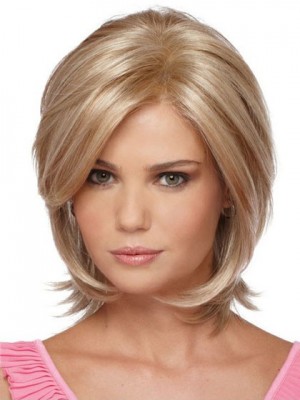 Vivid Layered Synthetic Wig