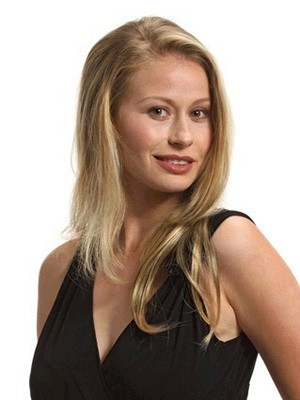 Long Straight Synthetic 3/4 Wig
