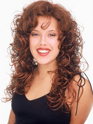 Capless Wave Long Synthetic 3/4 Wig