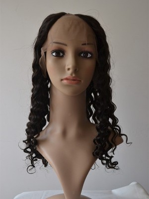 Long Curly U Part Wig