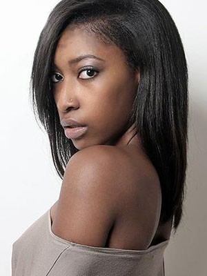 Nice-looking Synthetic Straight Lace Front Wig
