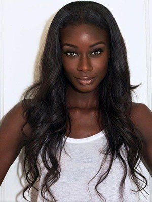 Attractive Wavy Lace Front Synthetic Wig
