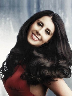 Pleasant Wavy Lace Front Synthetic Wig