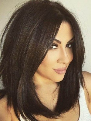 Modern Human Hair Lace Front Wig