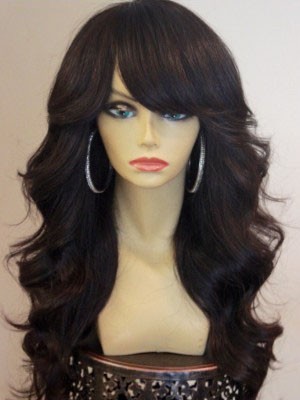 Elaborately Capless Human Hair Wig