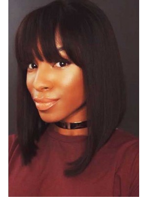 Modern Capless Remy Human Hair Wig