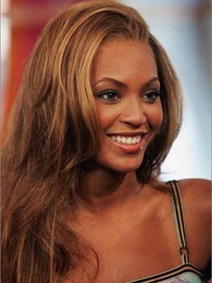 Shimmering Lace Front Remy Human Hair Wig