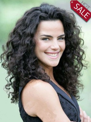 Comfortable High Density Synthetic Lace Front African American Wig