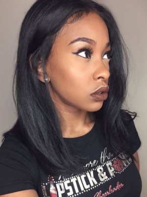 Top Quality Lace Front Synthetic African American Wig