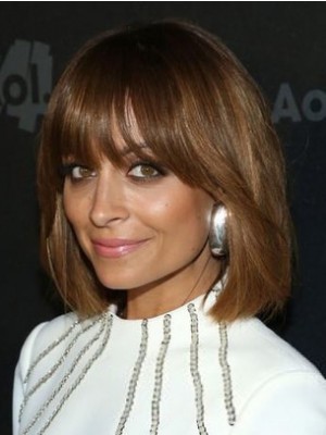 Charming Capless Straight Human Hair Wig