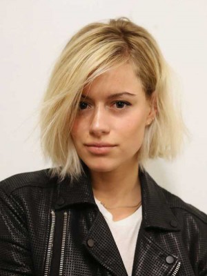 Marvelous Lace Front Remy Human Hair Bob Wig