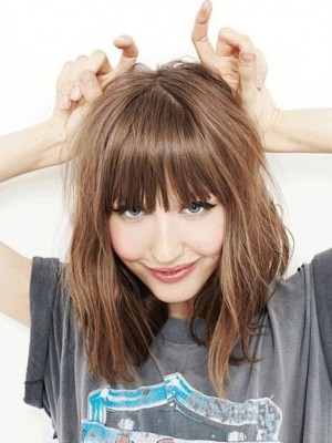 Stupendous Capless Remy Human Hair Bob Wig