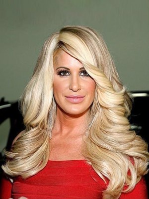 Kim Zolciak Wave Capless Wig