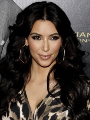 Human Hair Long Lace Front Mono Celebrity Wig