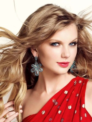 Taylor Swift Layered Lace Front Synthetic Wig