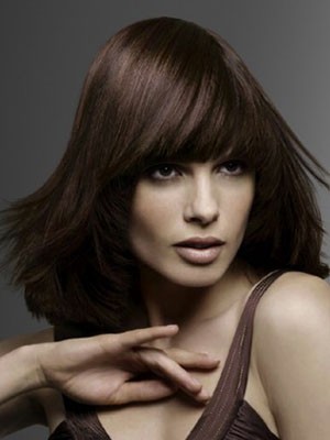Charming Capless Brazilian Remy Hair Wig