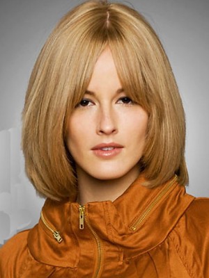 Attractive Capless Remy Human Hair Wig