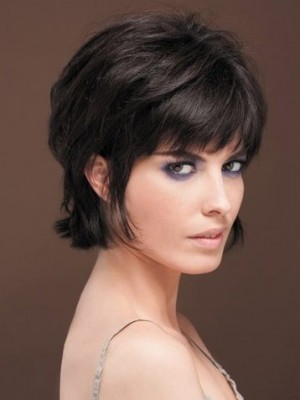 Elaborately Remy Human Hair Capless Wig