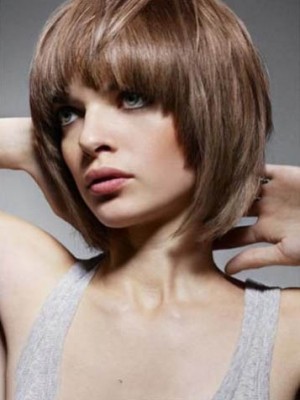 Pretty Remy Human Hair Capless Wig