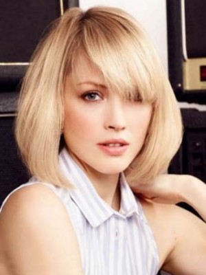 Charming Remy Human Hair Capless Wig