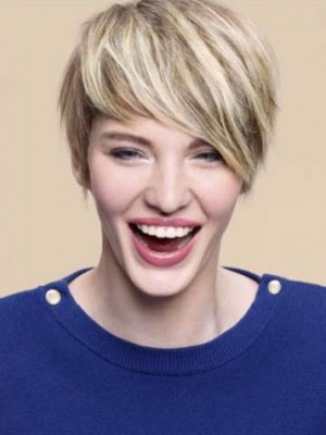 Flattering Capless Remy Human Hair Wig