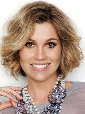 Cute Remy Human Hair Lace Front Wig