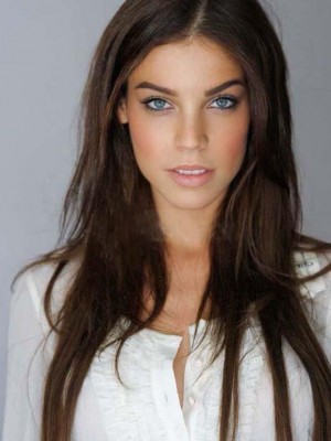 Long Straight Lace Front Human Hair Wig