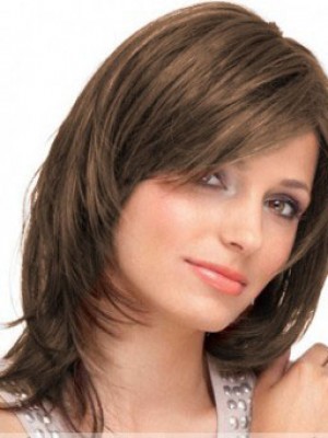 Human Hair Straight Capless Wig