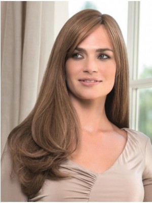 Amazing Human Hair Wavy Caplss Wig