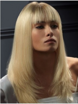 Wonderful Capless Human Hair Straight Wig