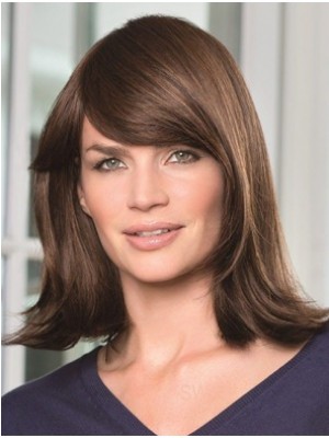 Marvelous Capless Human Hair Straight Wig
