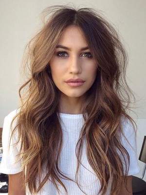 Flattering Human Hair Lace Front Wig