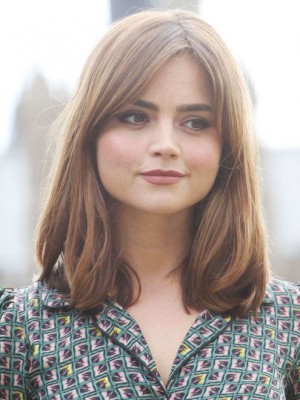 Attractive Remy Human Hair Lace Front Wig