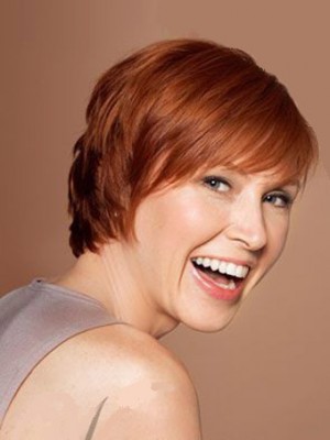 Modern Synthetic Capless Wig