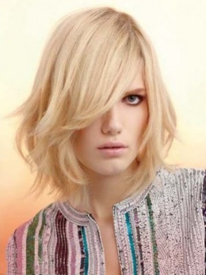 Elegant Synthetic Capless Wig