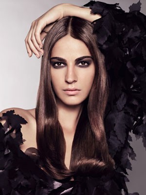 Romantic Straight Lace Front Synthetic Wig