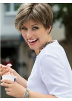 Comfortable Capless Straight Synthetic Wig 