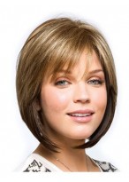 Monofilament Magnificent Human Hair Bob Wig 