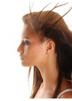 12" 6 Pcs Clip In Human Hair Extensions 
