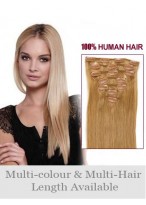 24" Straight Long Remy Hair Extension 