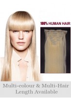 24" Straight Remy Human Hair Long Extension 